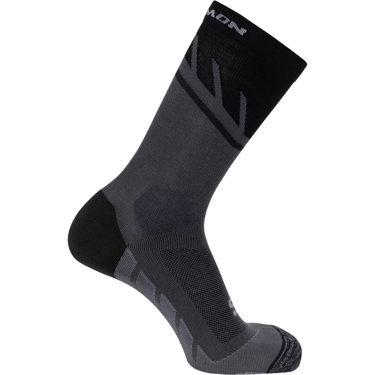 Salomon Speedcross Crew Merinould Løbestrømper BLACK/Magnet/Quarry