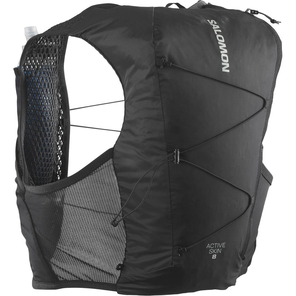 Salomon Active Skin 8L Løberygsæk BLACK / METAL