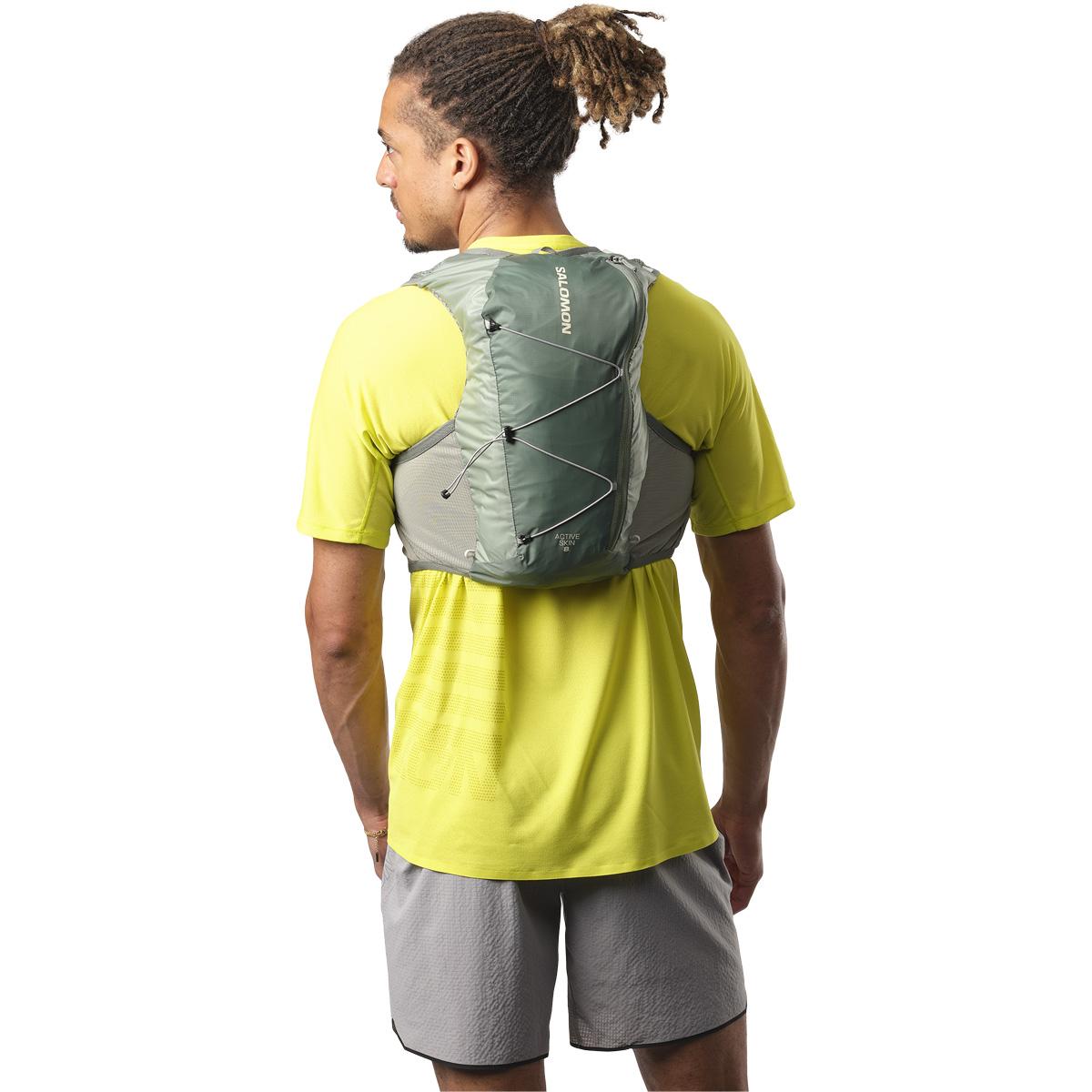 Salomon Active Skin 8L Løberygsæk Laurel Wreath / Lily Pad / ALO
