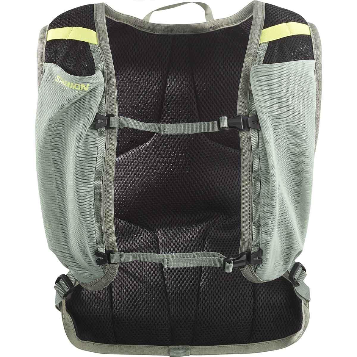 Salomon Cross 4L Løberygsæk GREEN MILIEU / AGAVE GREEN / S