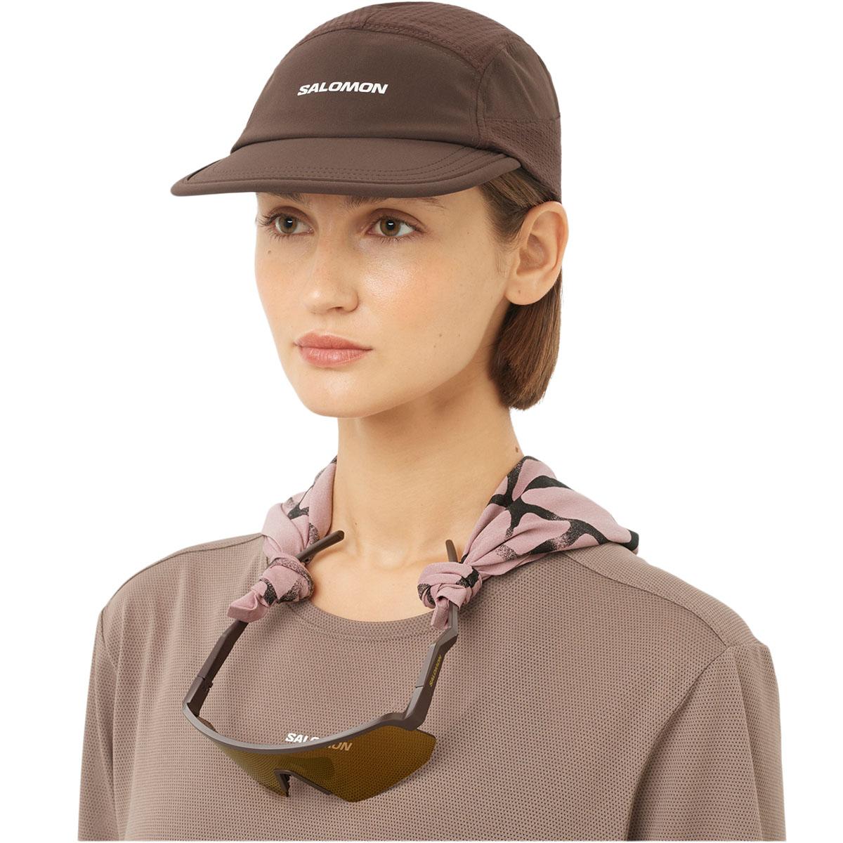 Salomon Sense Aero Løbe Cap Brown