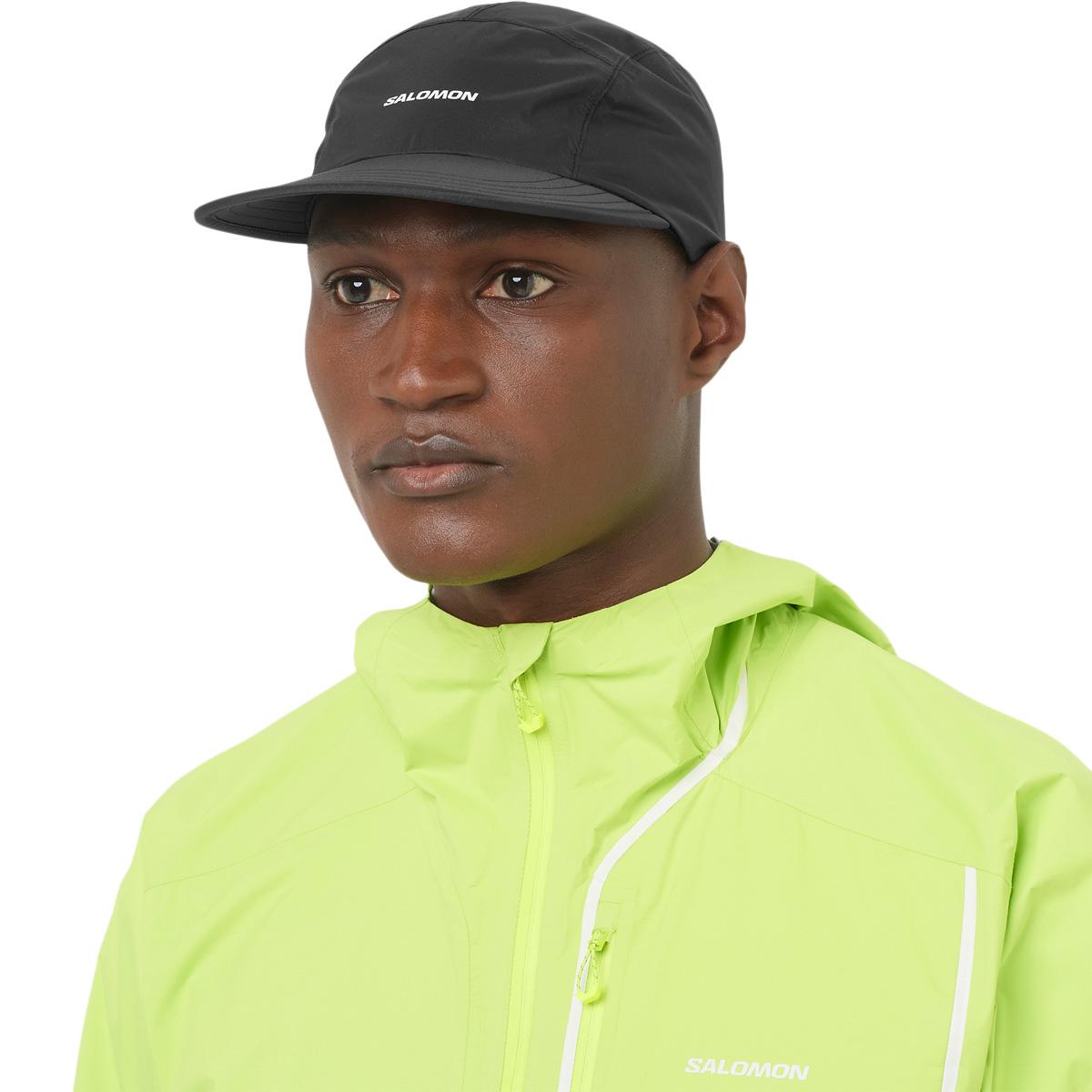 Salomon Bonatti Pro 5 Panel Løbe Cap DEEP BLACK/