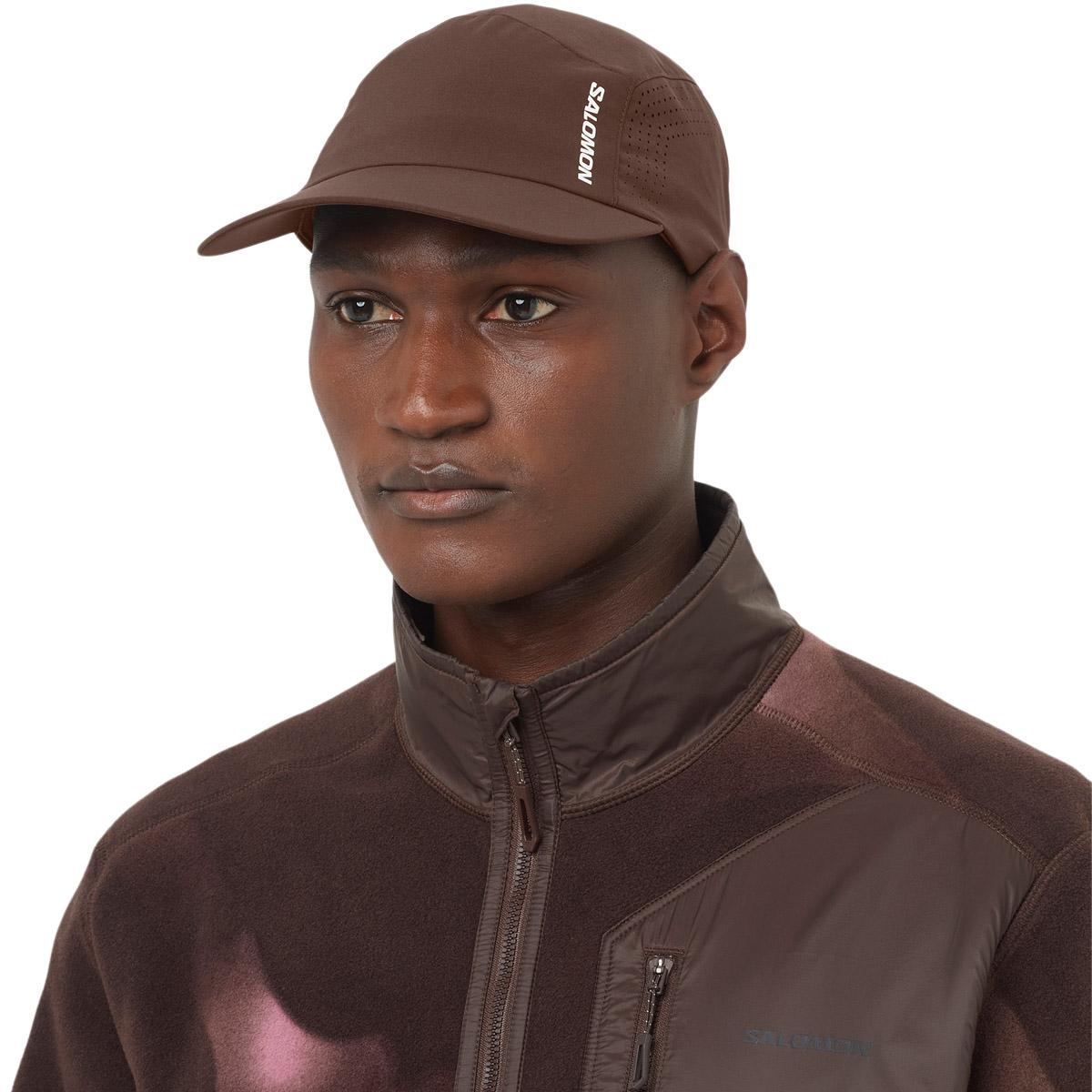 Salomon Shakeout Strapback Cap Coffee Bean