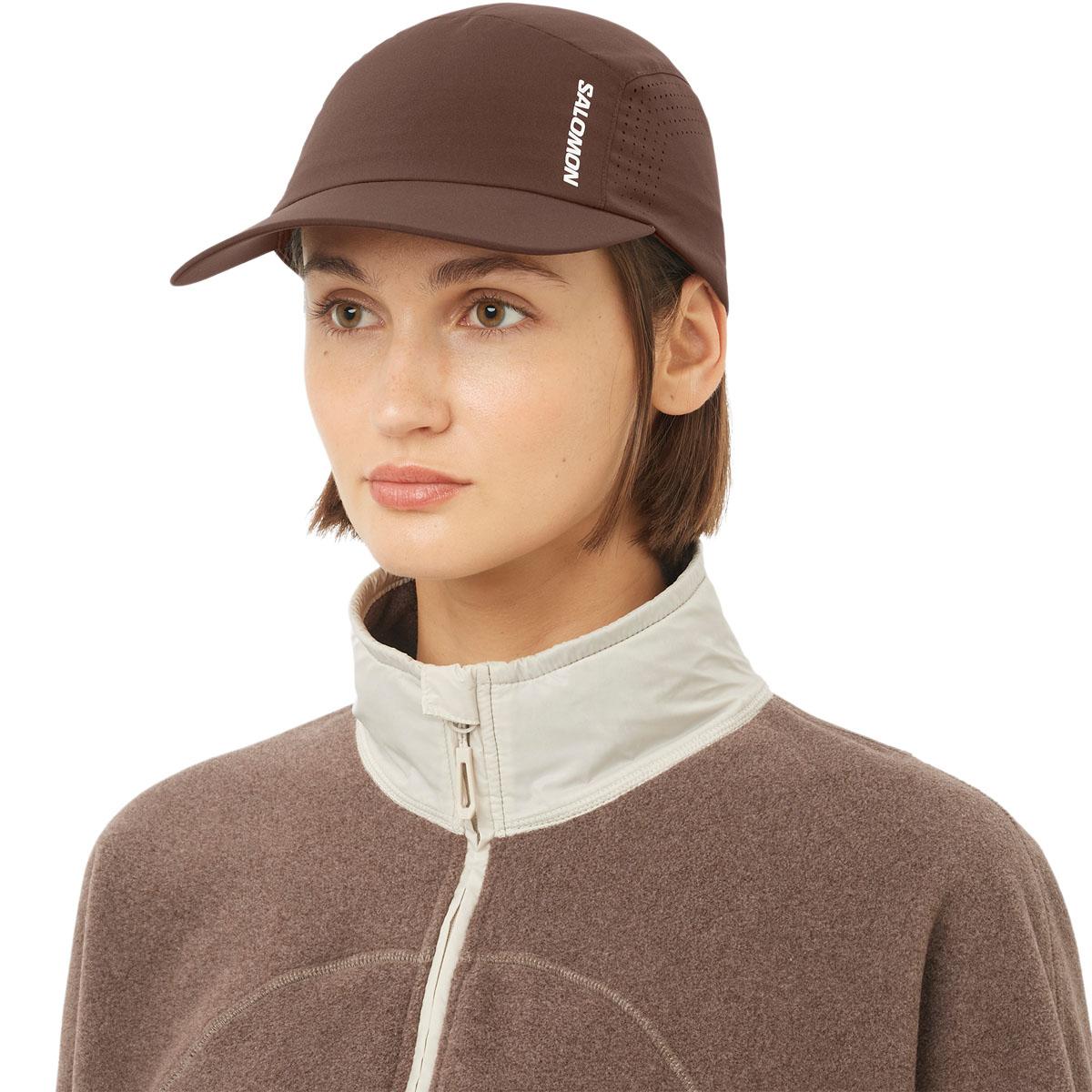 Salomon Shakeout Strapback Cap Coffee Bean