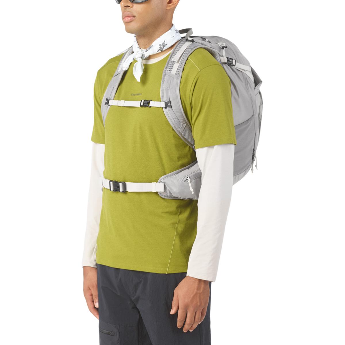 Salomon Gravel Skin 30 Løberygsæk Cloudburst/PALOMA/SILVER