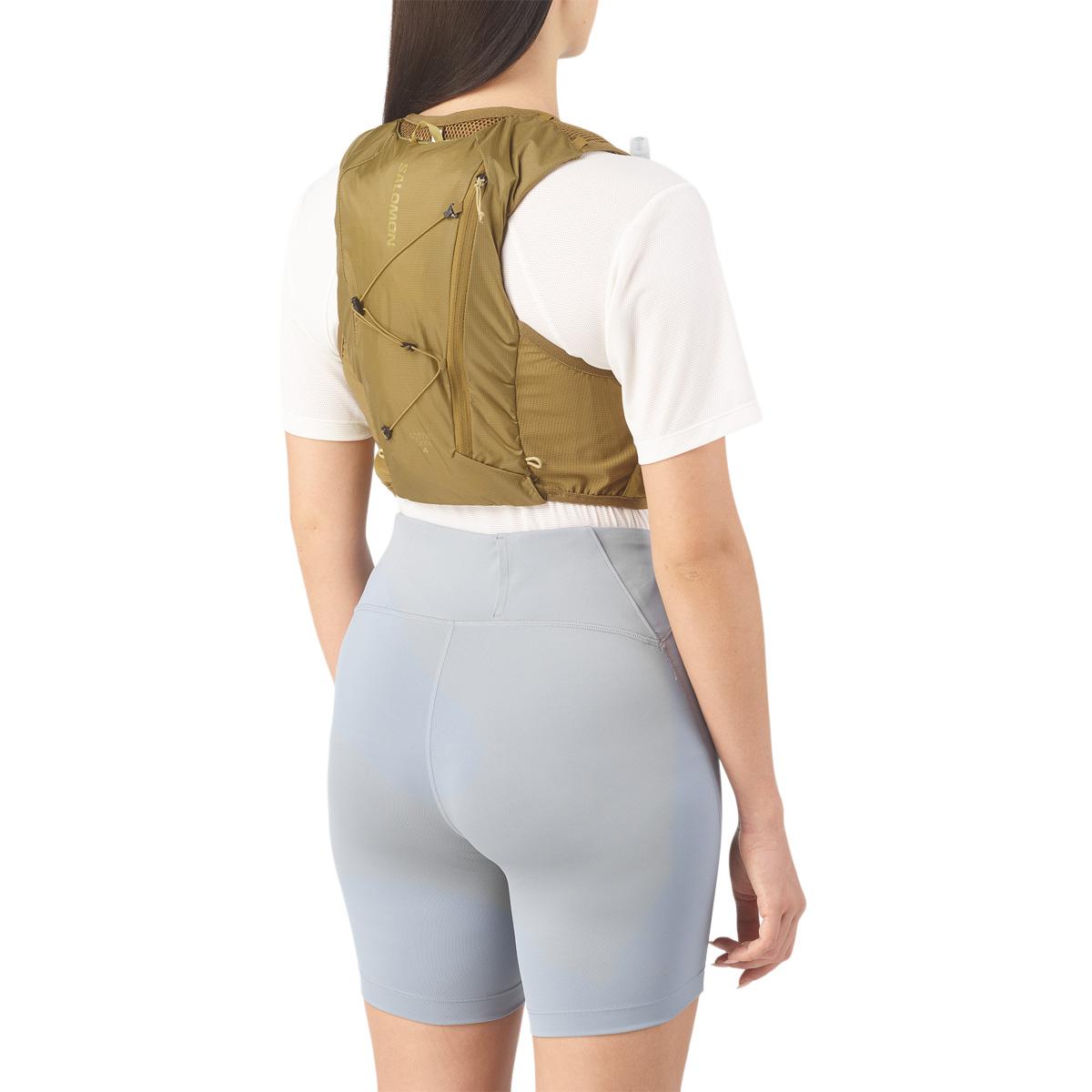 Salomon Active Skin 4L Løberygsæk BRILLIANT OLIVE/Willow