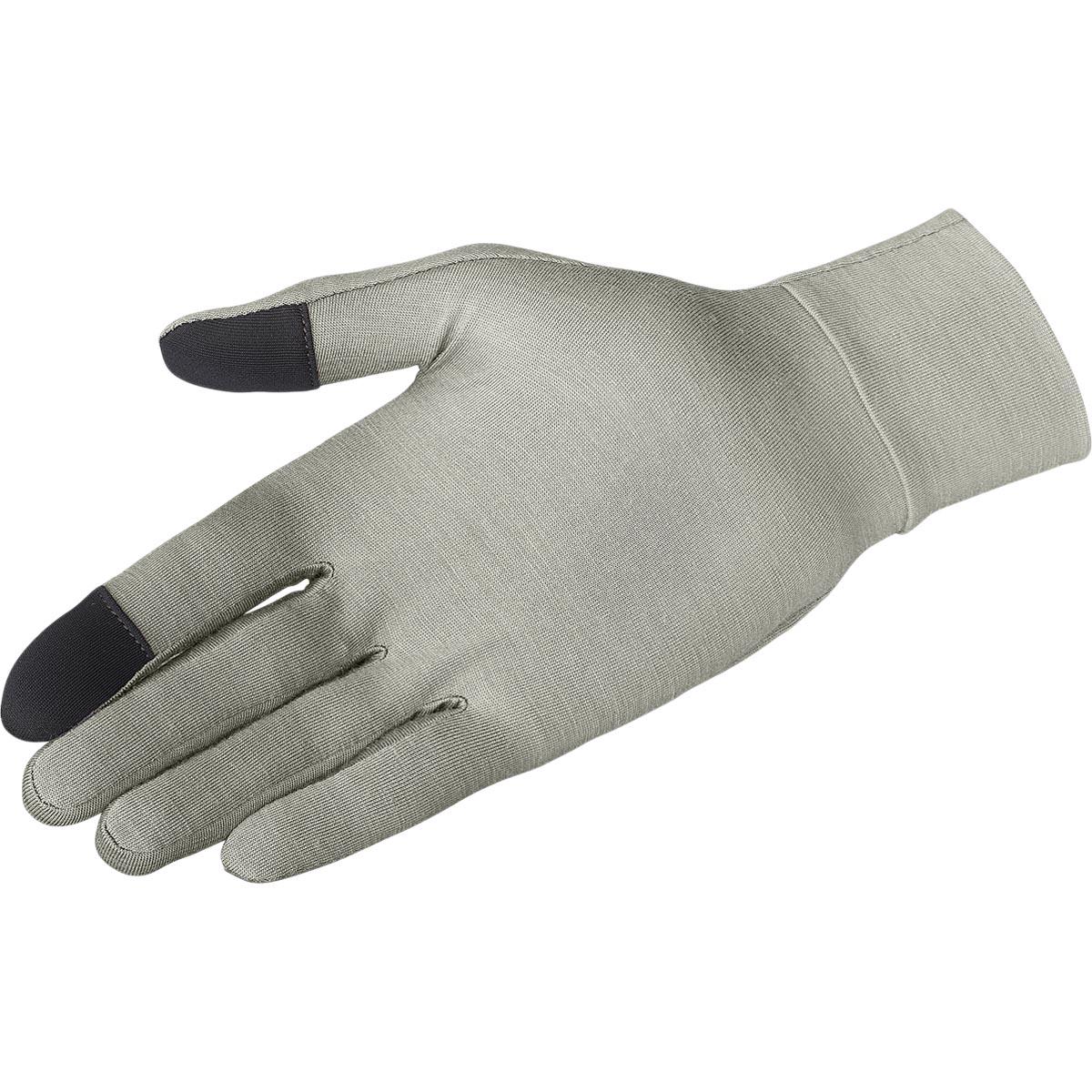Salomon Merino Løbehandsker Castor Gray/
