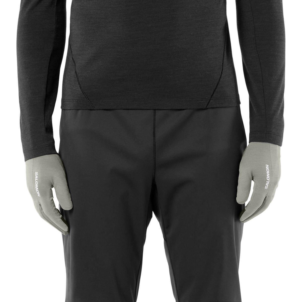 Salomon Merino Løbehandsker Castor Gray/