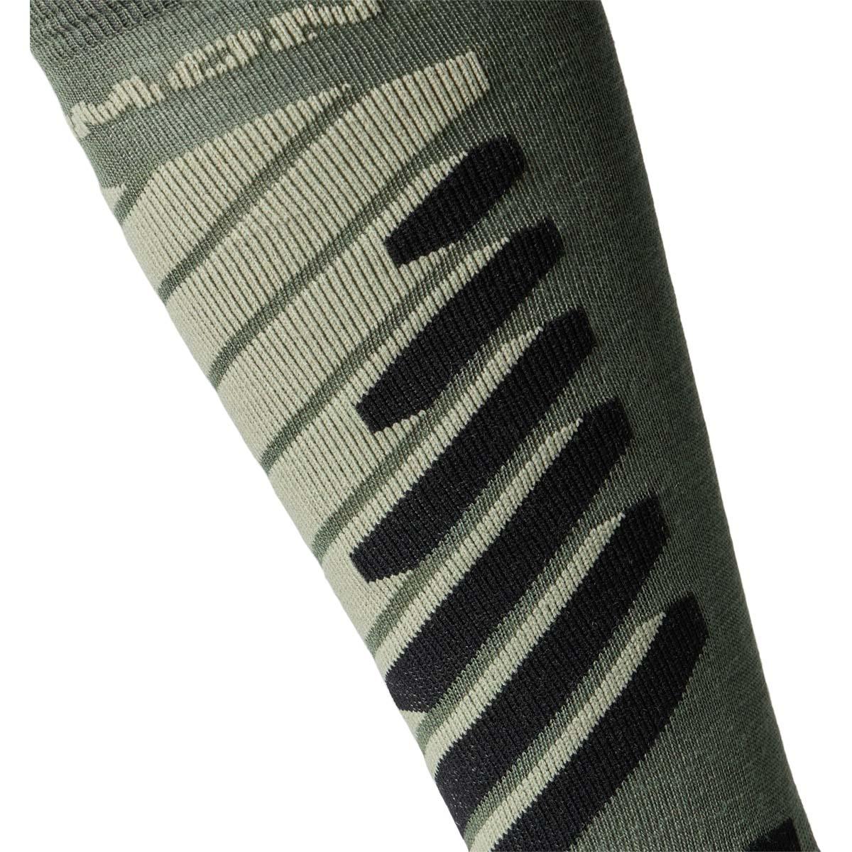 Salomon S/Access 2-Pack Skistrømper ANTHRACITE/DEEP LICHEN GREEN/