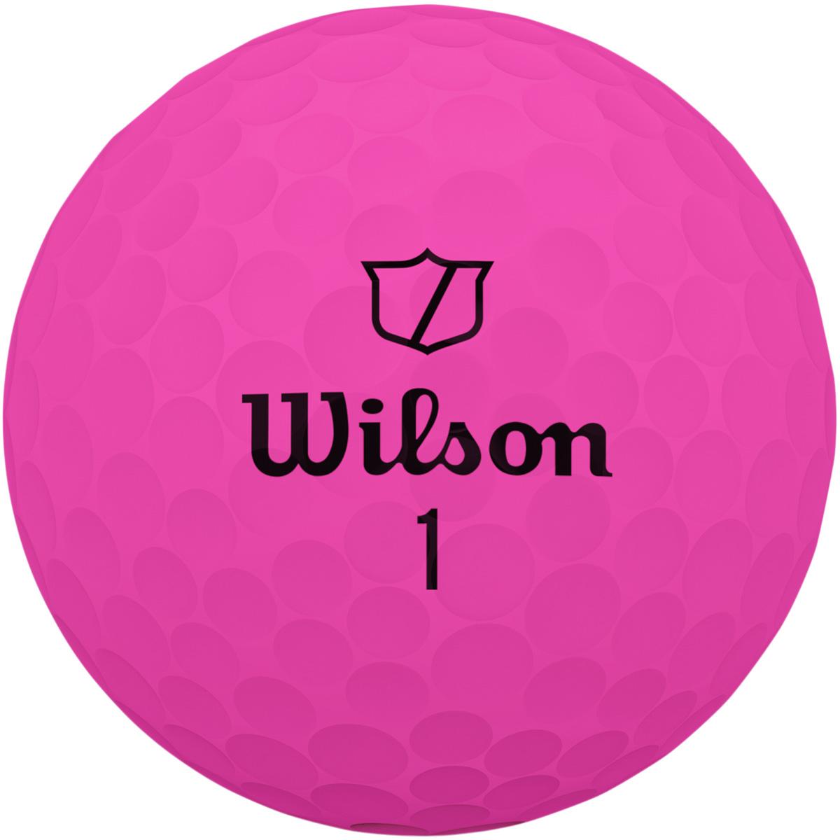 Wilson Duo Soft 12-Pack Golfbolde Pink/