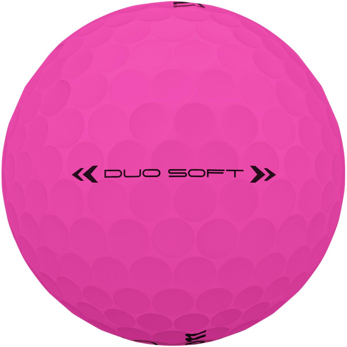 Wilson Duo Soft 12-Pack Golfbolde Pink/