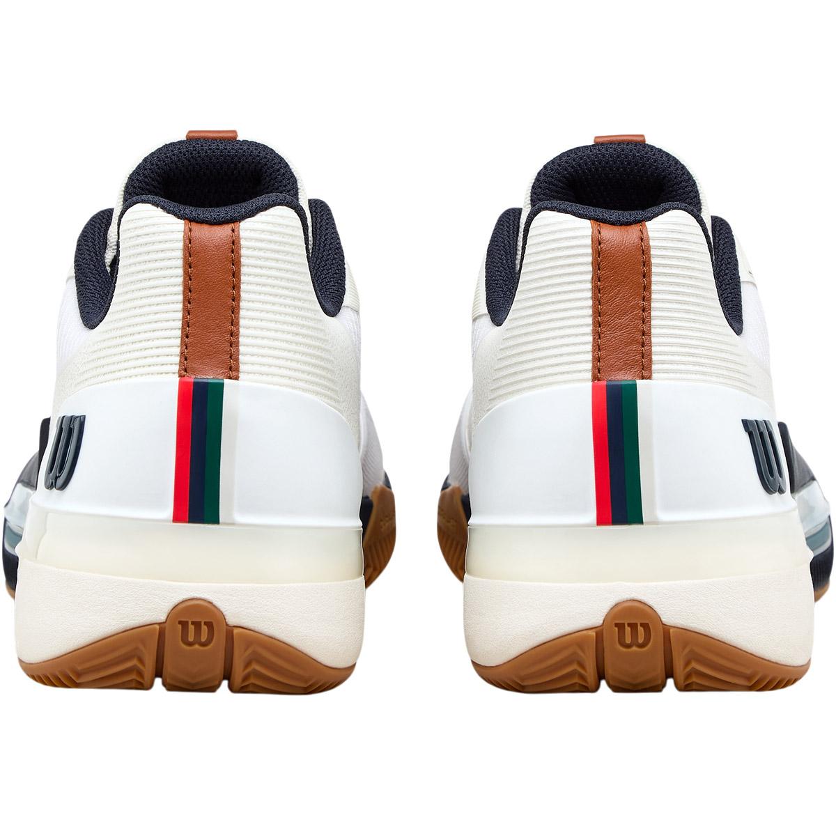 Wilson Rush Tour 5 Clay Tennissko Herre White/Navy Blazer/Gum1a