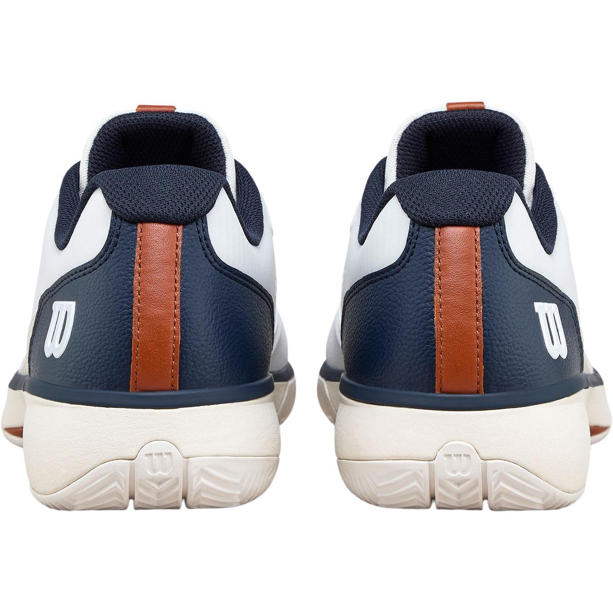 Wilson Rush Lite 5 Clay Tennissko Herre White/Navy Blazer/Tofu