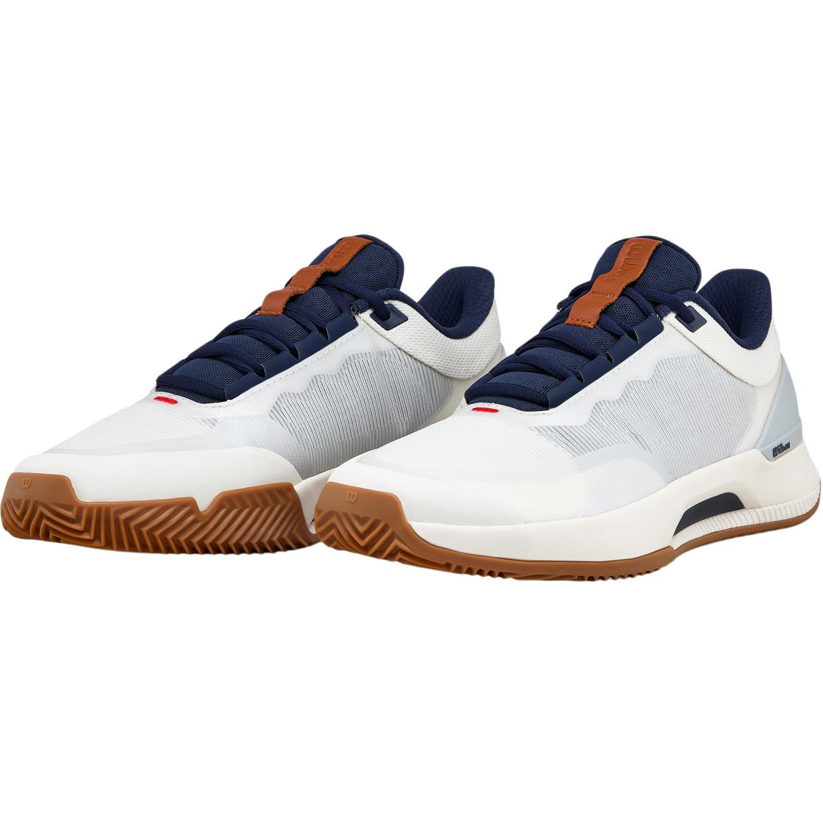 Wilson Intrigue Tour Clay Tennissko Dame Vanilla Ice/Navy Blazer/Gum1a