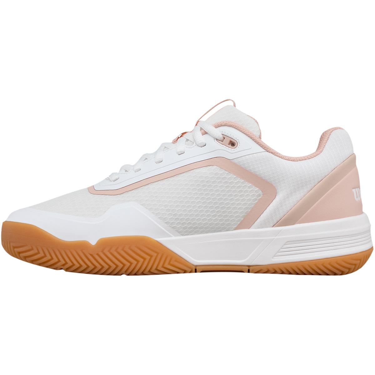 Wilson Courtglide Tennissko Dame White/Cameo Rose/Gum1a