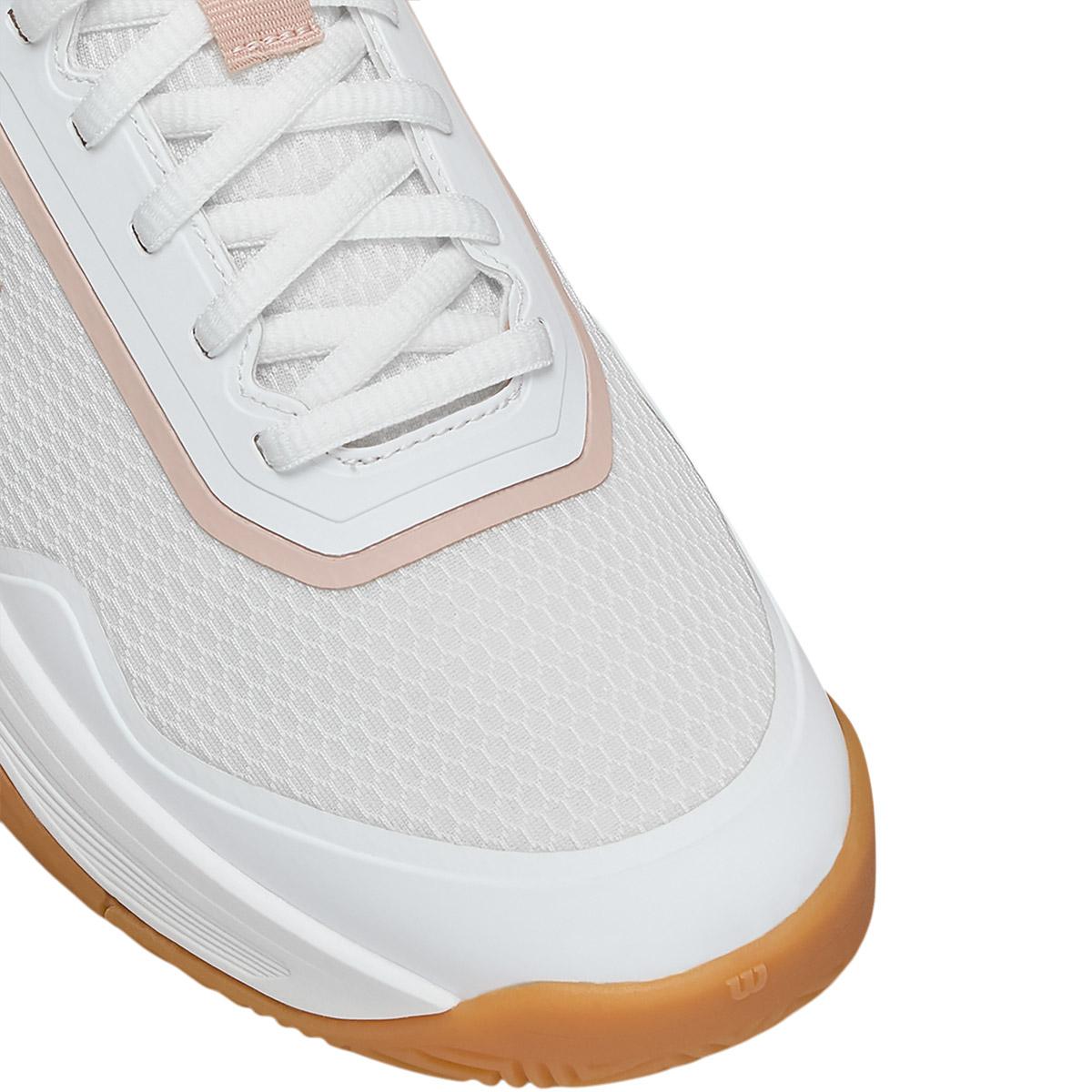 Wilson Courtglide Tennissko Dame White/Cameo Rose/Gum1a