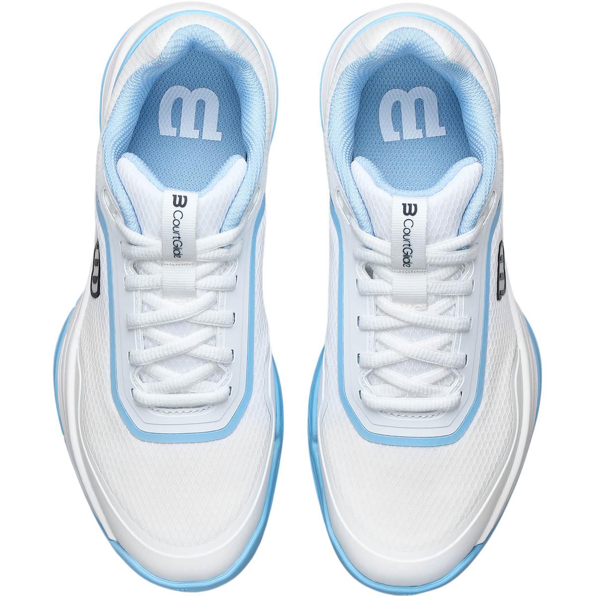 Wilson Courtglide Padelsko Dame White/Airy Blue/Navy Blazer