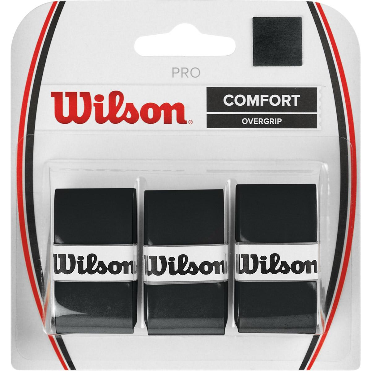 Wilson Pro 3-Pak Ketchergrip BLACK