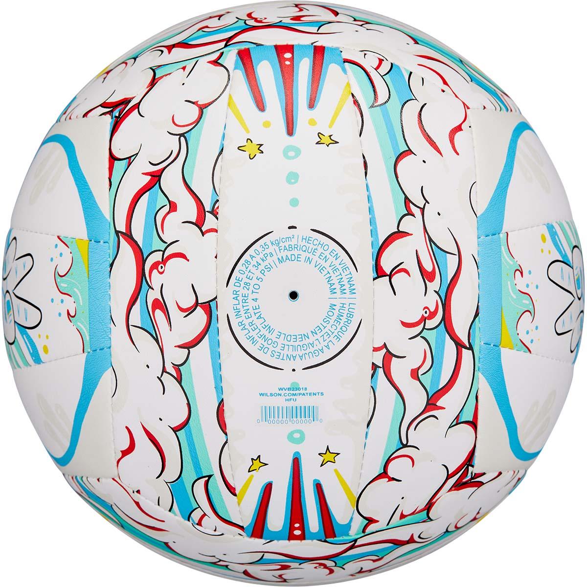 Wilson Graffiti Peace Volleybold White