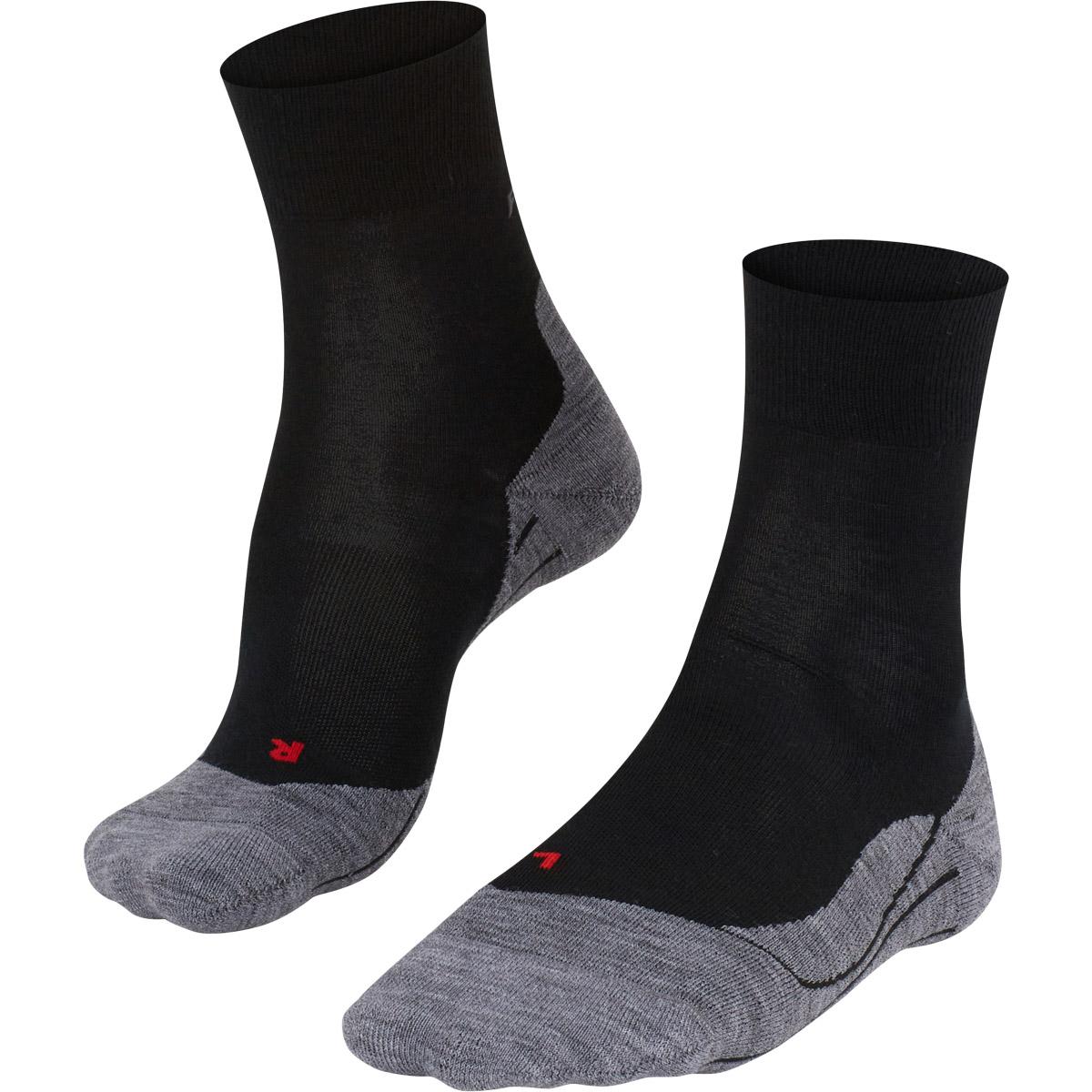 Falke RU4 Merino Uld Løbestrømper Dame Marl grey