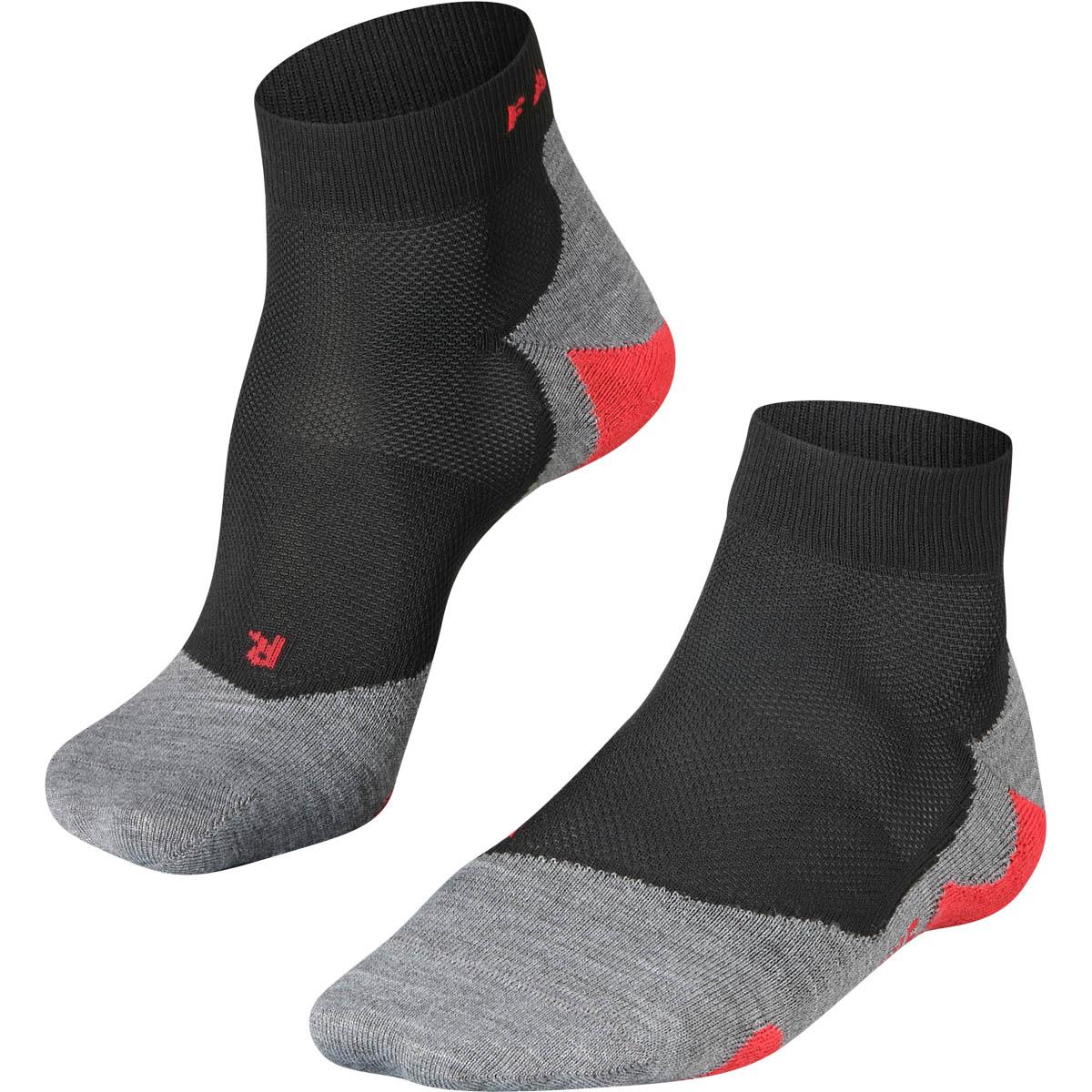 FALKE RU5 Korte Løpesokker Herre Marl grey