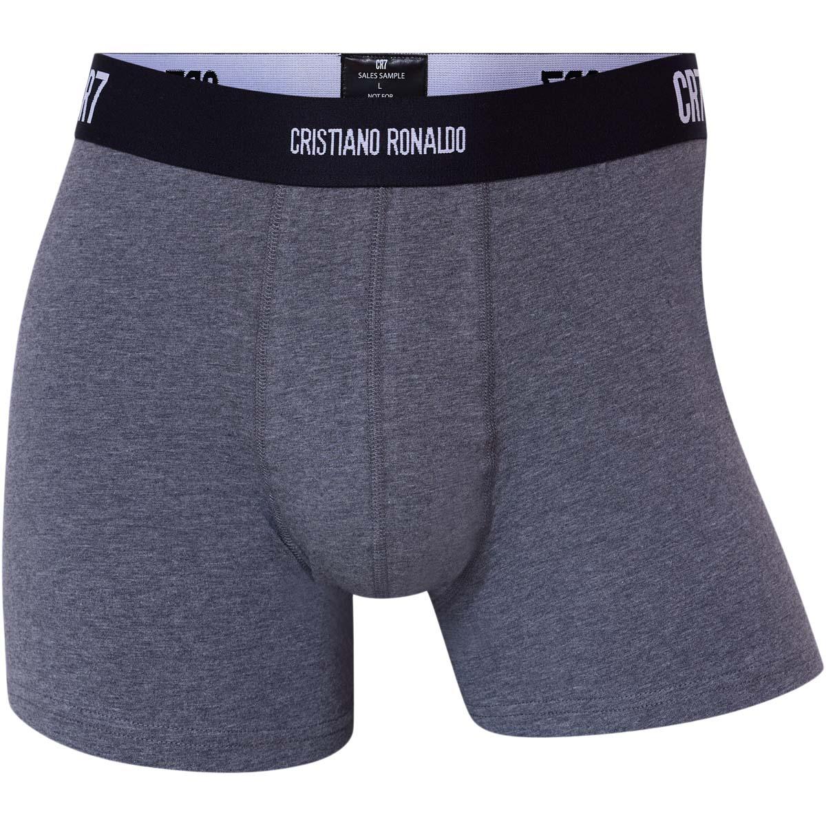 CR7 Basic 3-Pack Boxershorts Herre Grey/Black