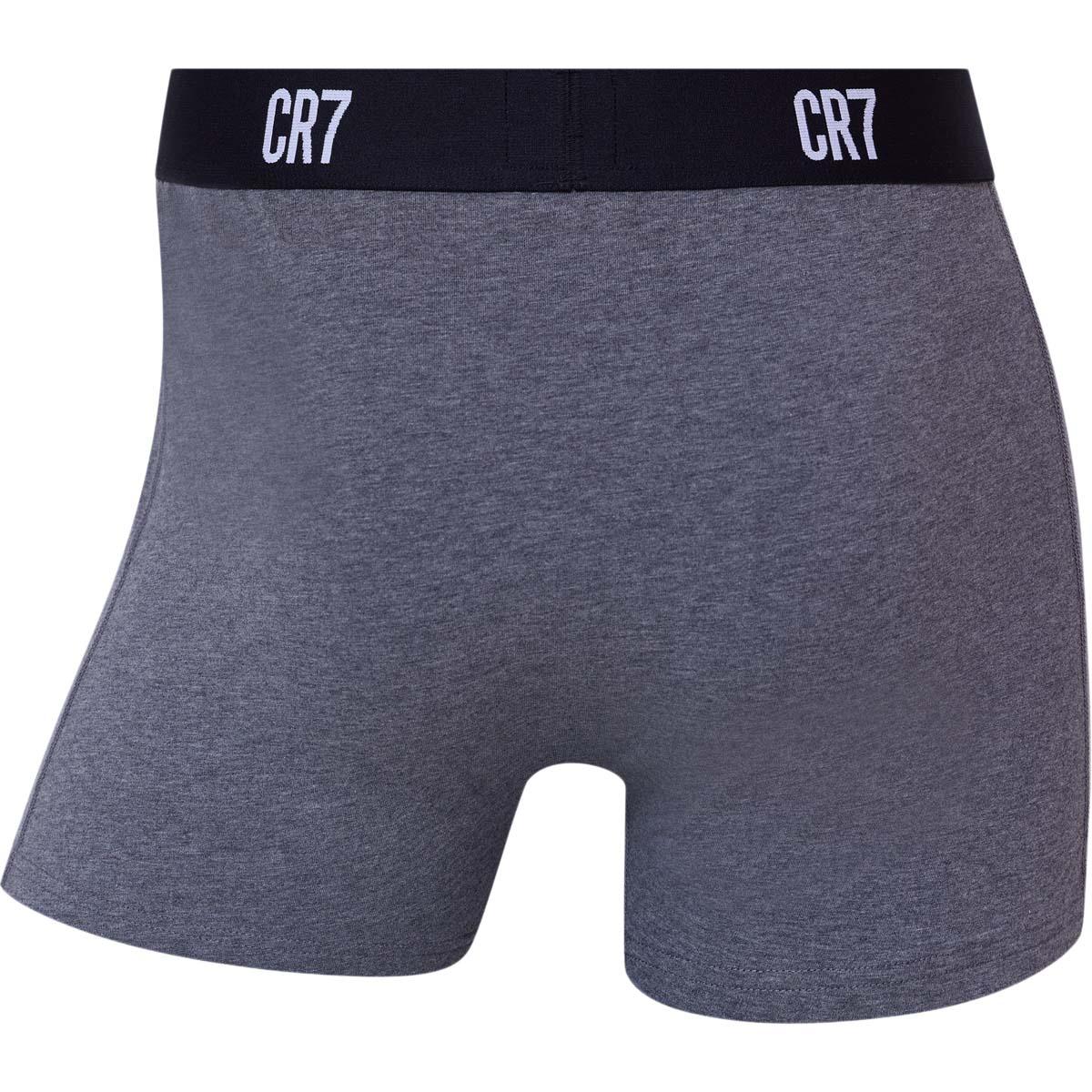 CR7 Basic 3-Pack Boxershorts Herre Grey/Black