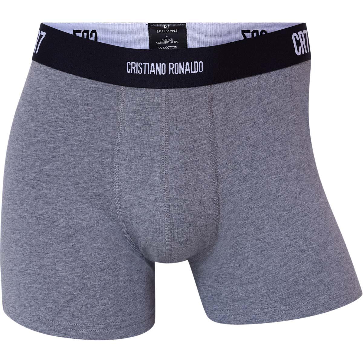 CR7 Basic 3-Pack Boxershorts Herre Grey/Black