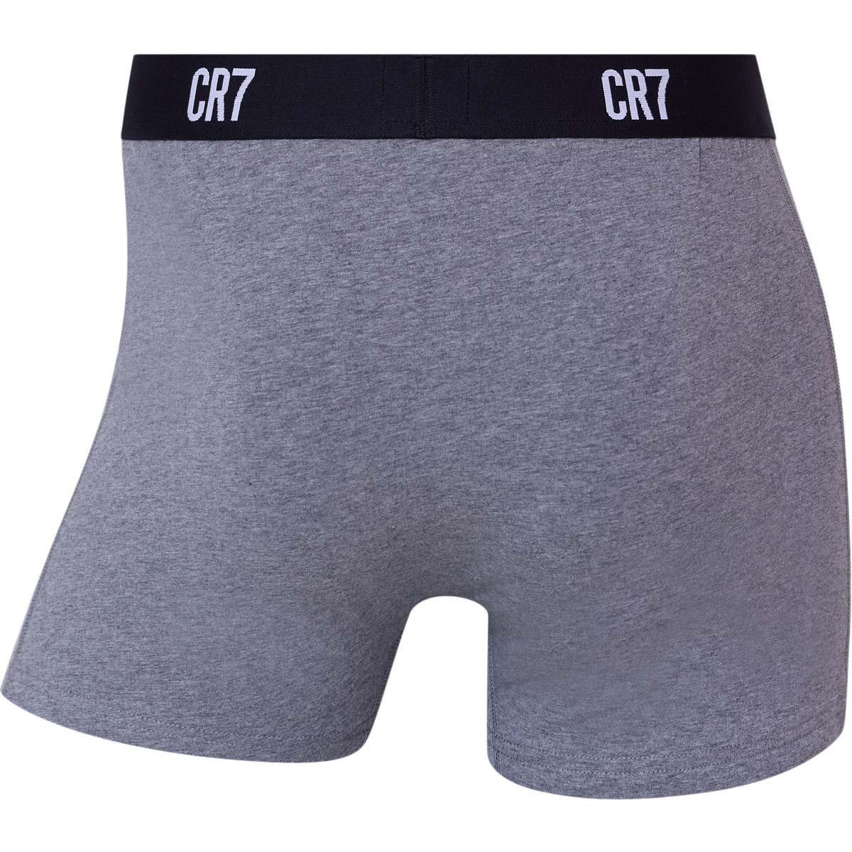 CR7 Basic 3-Pack Boxershorts Herre Grey/Black
