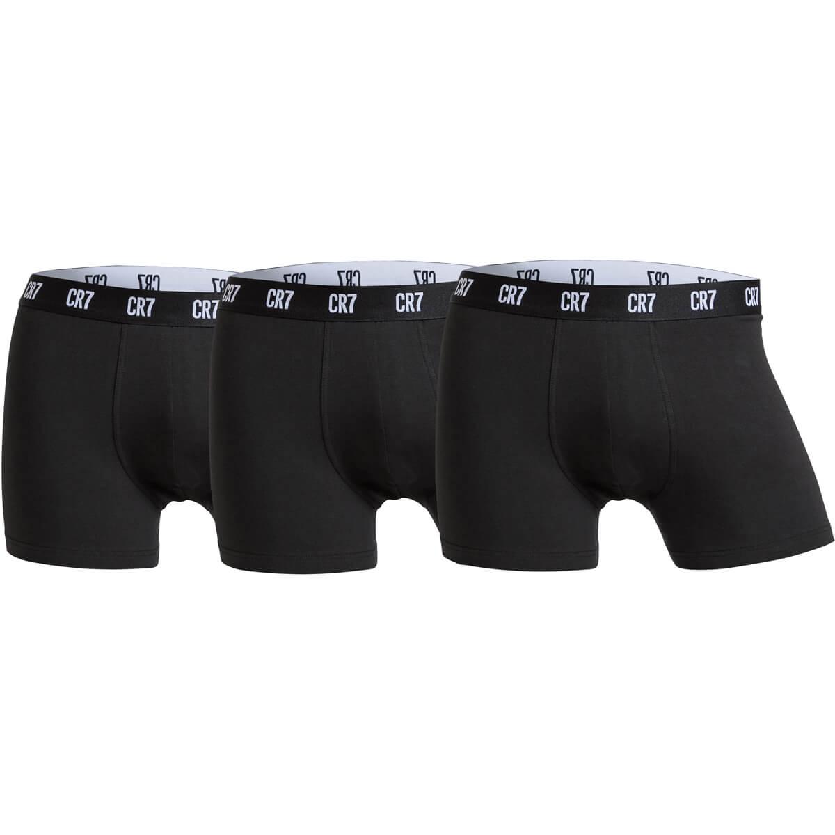 CR7 Main Basic 3-Pack Boxershorts Herre Black