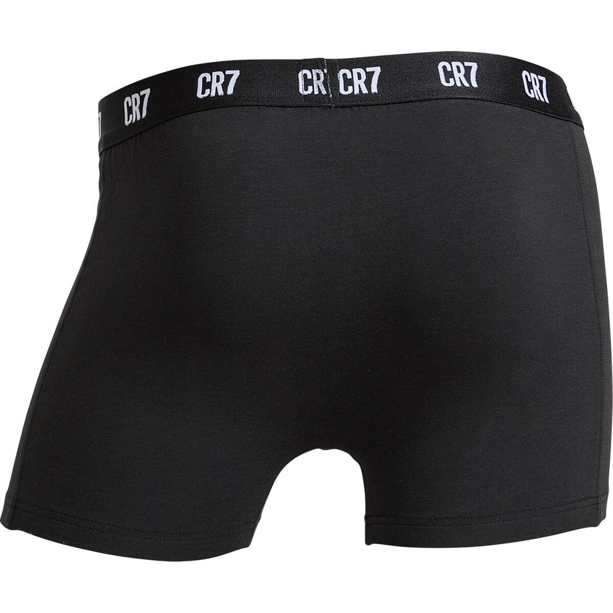 CR7 Main Basic 3-Pack Boxershorts Herre Black