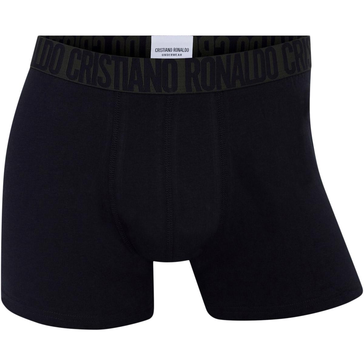 CR7 Basic Trunk 5-Pack Boxershorts Herre Black/Green