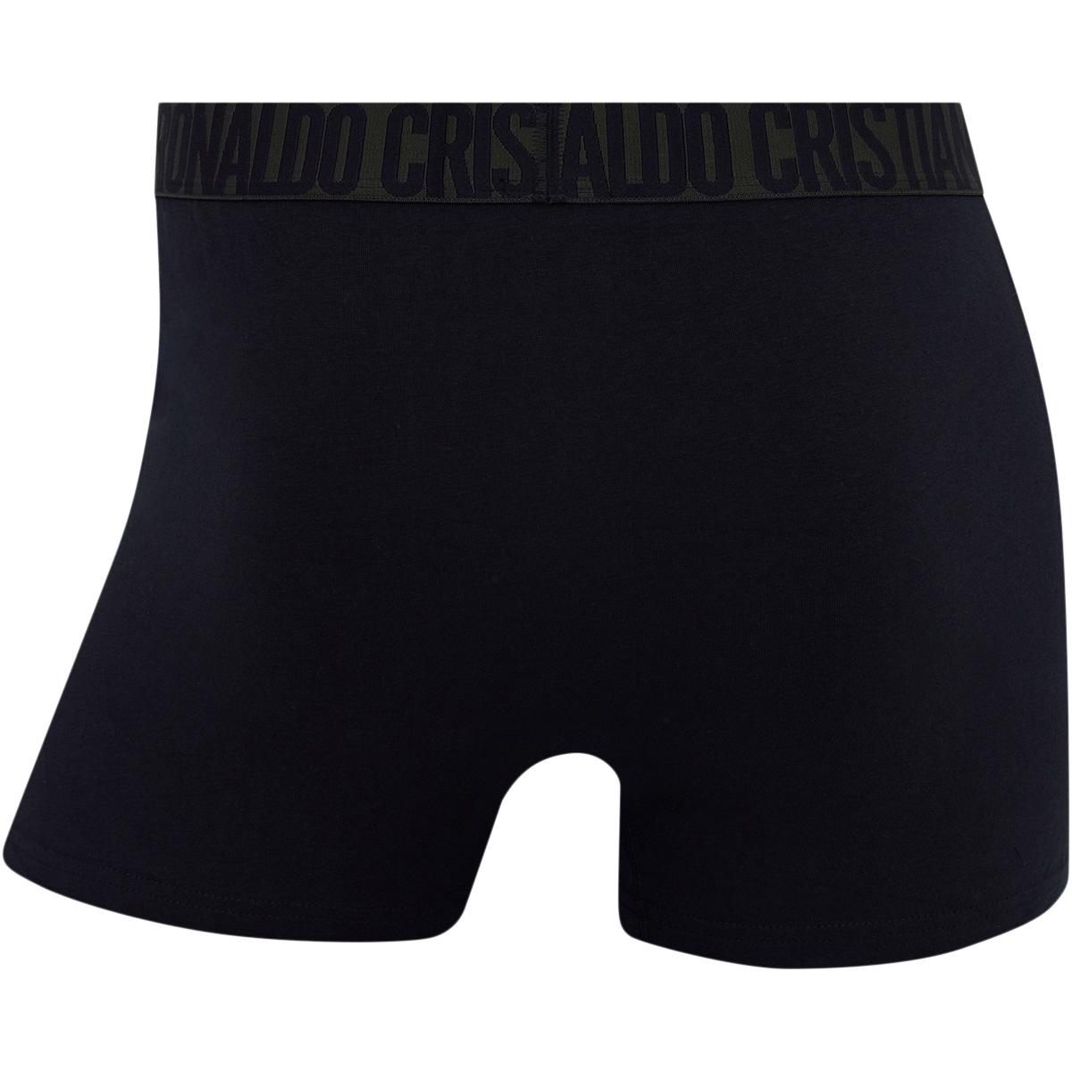 CR7 Basic Trunk 5-Pack Boxershorts Herre Black/Green