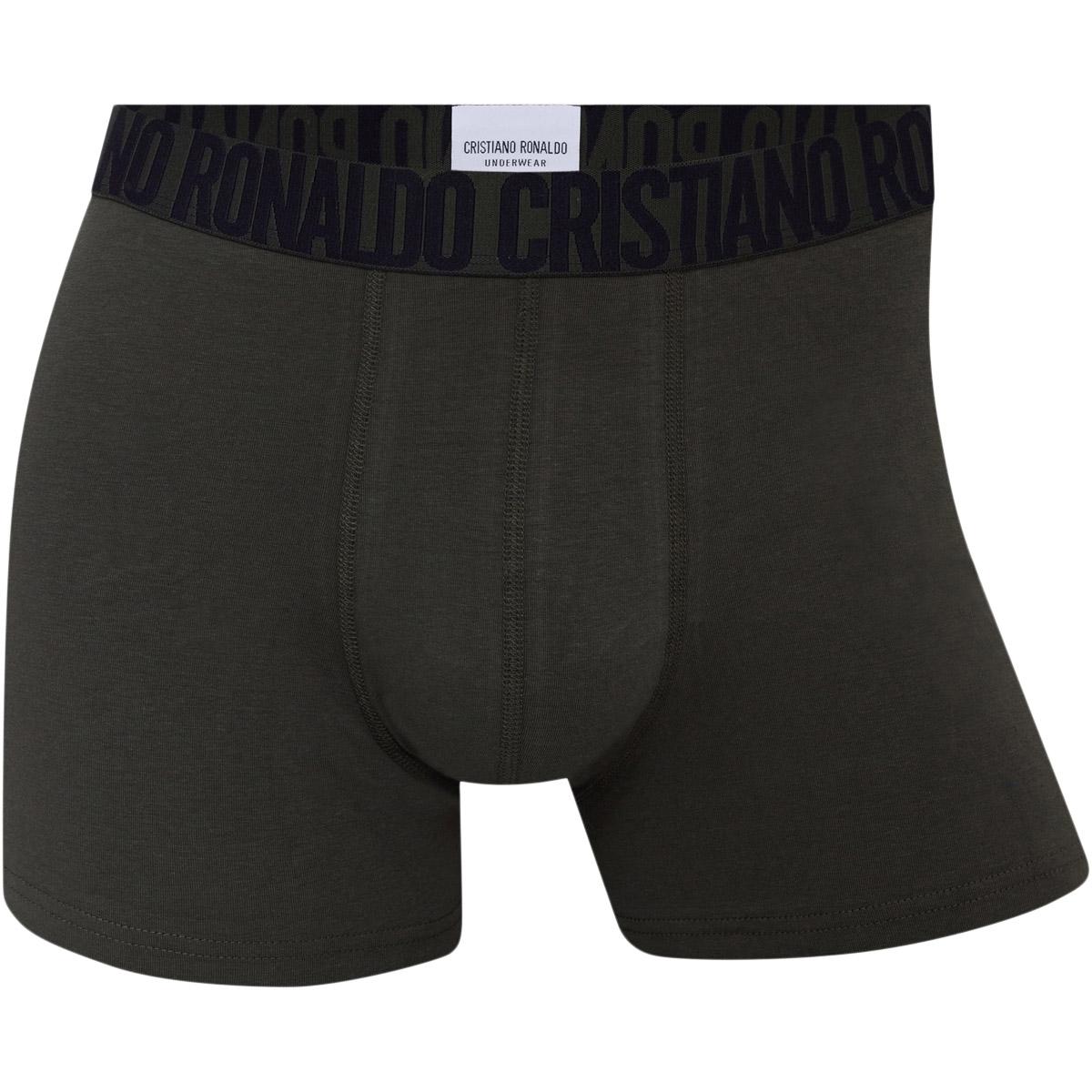 CR7 Basic Trunk 5-Pack Boxershorts Herre Black/Green