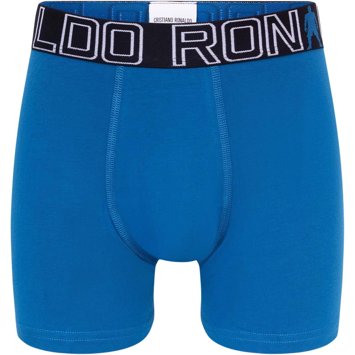 CR7 Basic Trunk 5-Pack Boxershorts Børn Black/Blue/Grey
