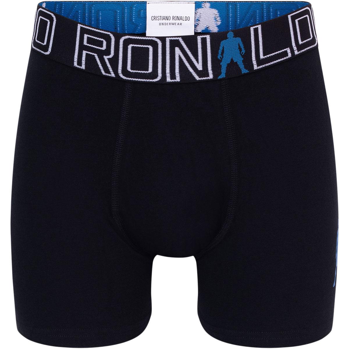 CR7 Basic Trunk 5-Pack Boxershorts Børn Black/Blue/Grey