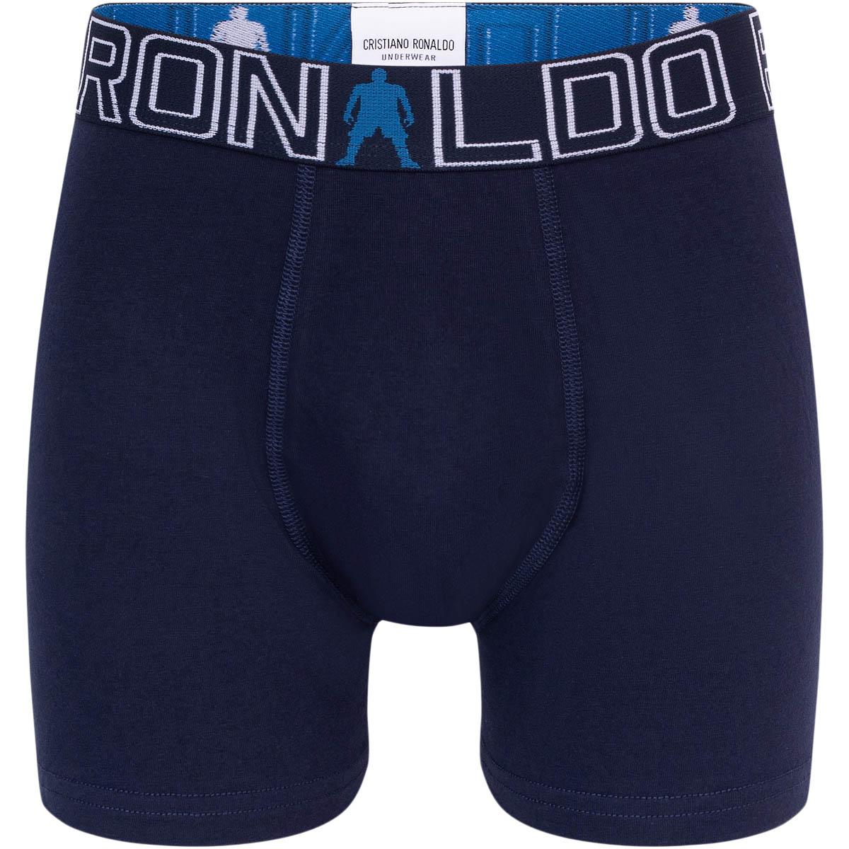 CR7 Basic Trunk 5-Pack Boxershorts Børn Black/Blue/Grey