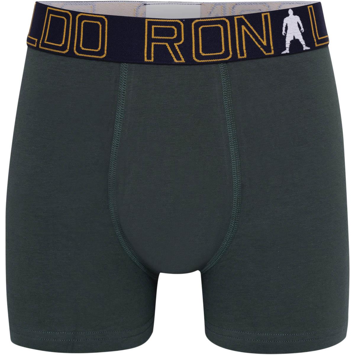CR7 Basic AOP 3-Pack Boxershorts Børn Navy/Green/Black