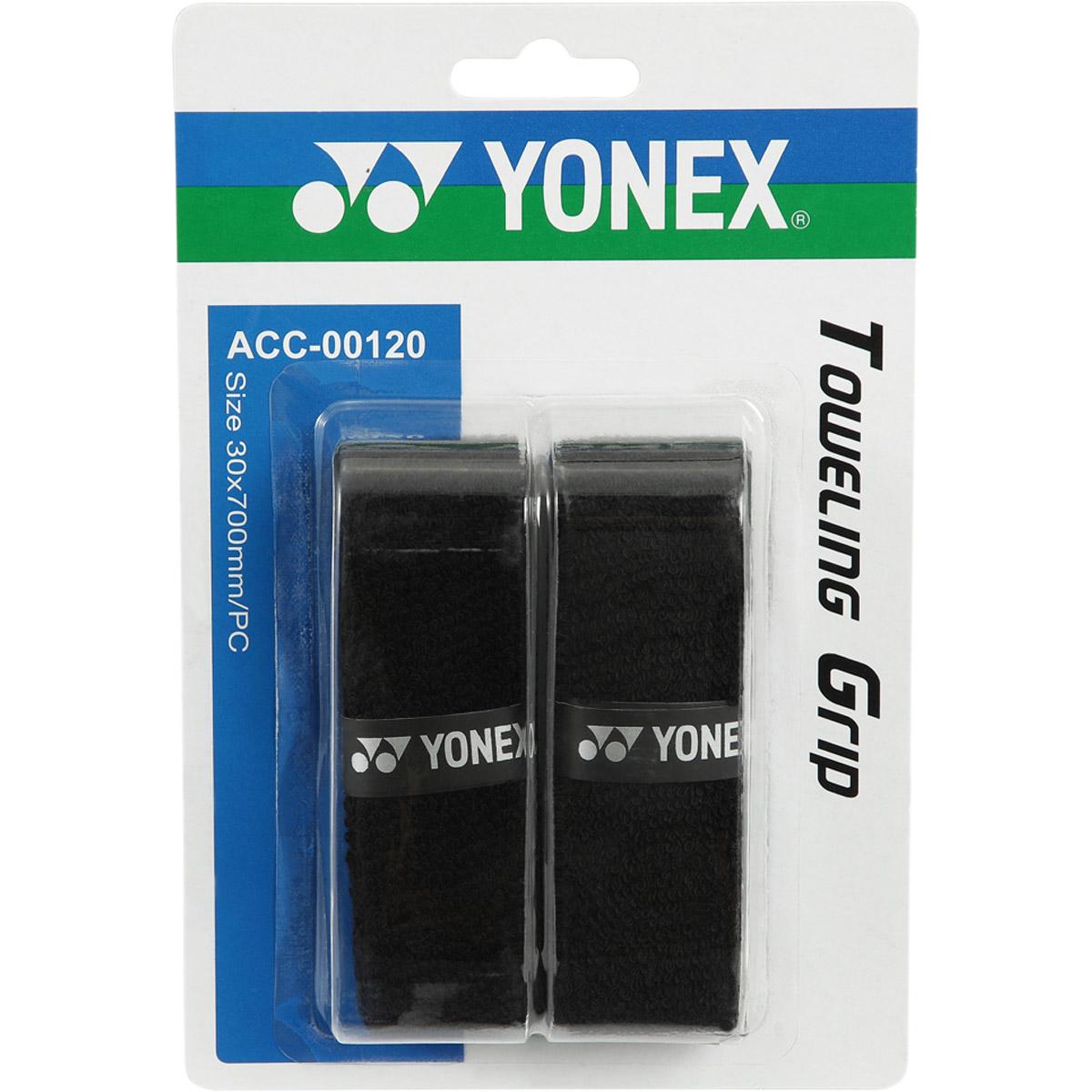 Yonex Toweling 2-Pack Ketchergrip BLACK