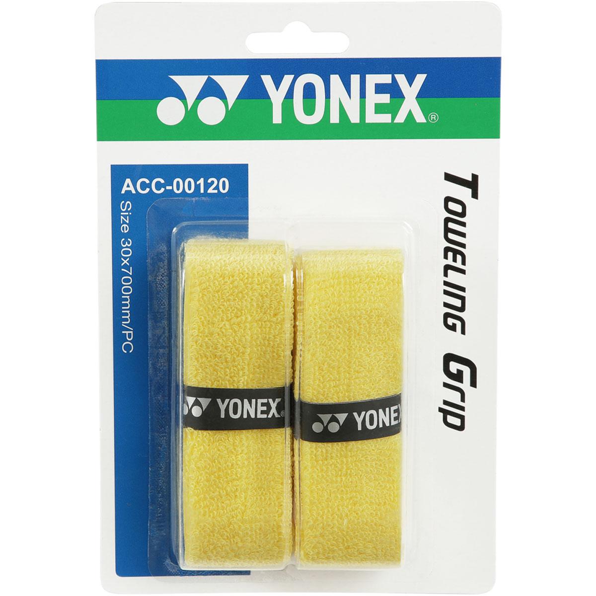 Yonex Toweling 2-Pack Ketchergrip YELLOW