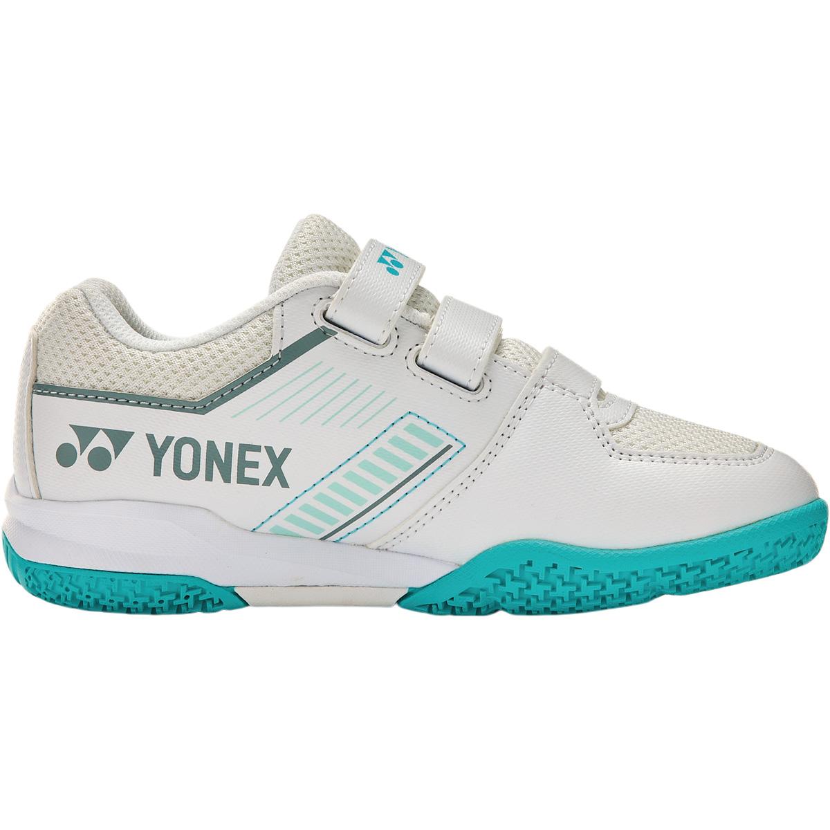Yonex Strider Flow Velcro Badmintonsko White / Mint