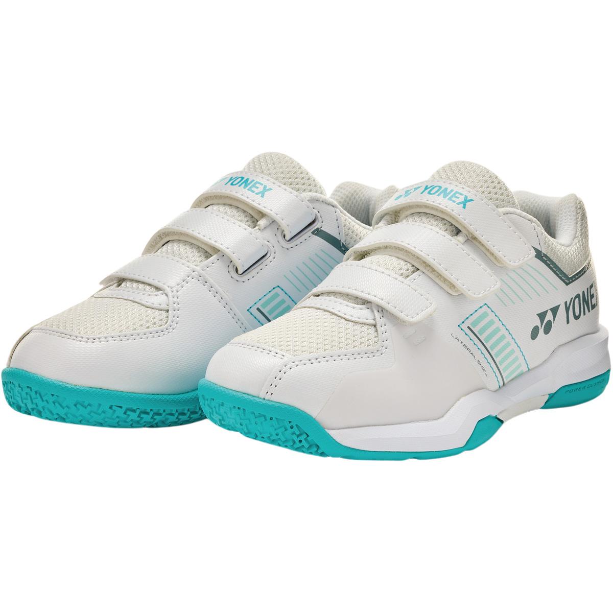 Yonex Strider Flow Velcro Badmintonsko White / Mint