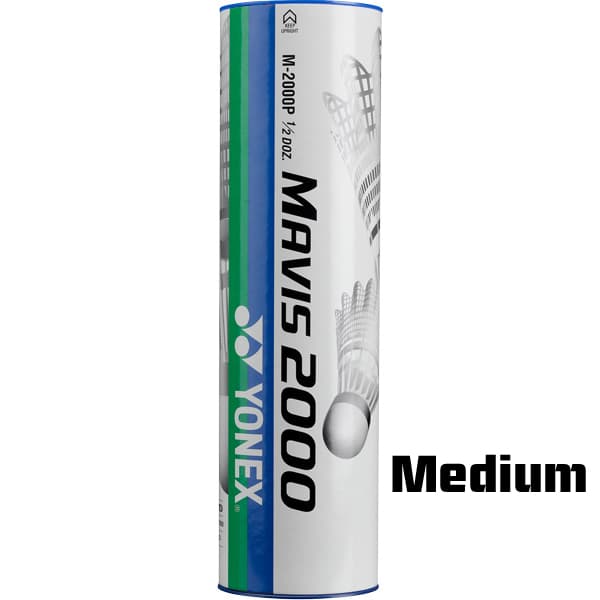 Yonex Mavis 2000 Badmintonbolde WHITE