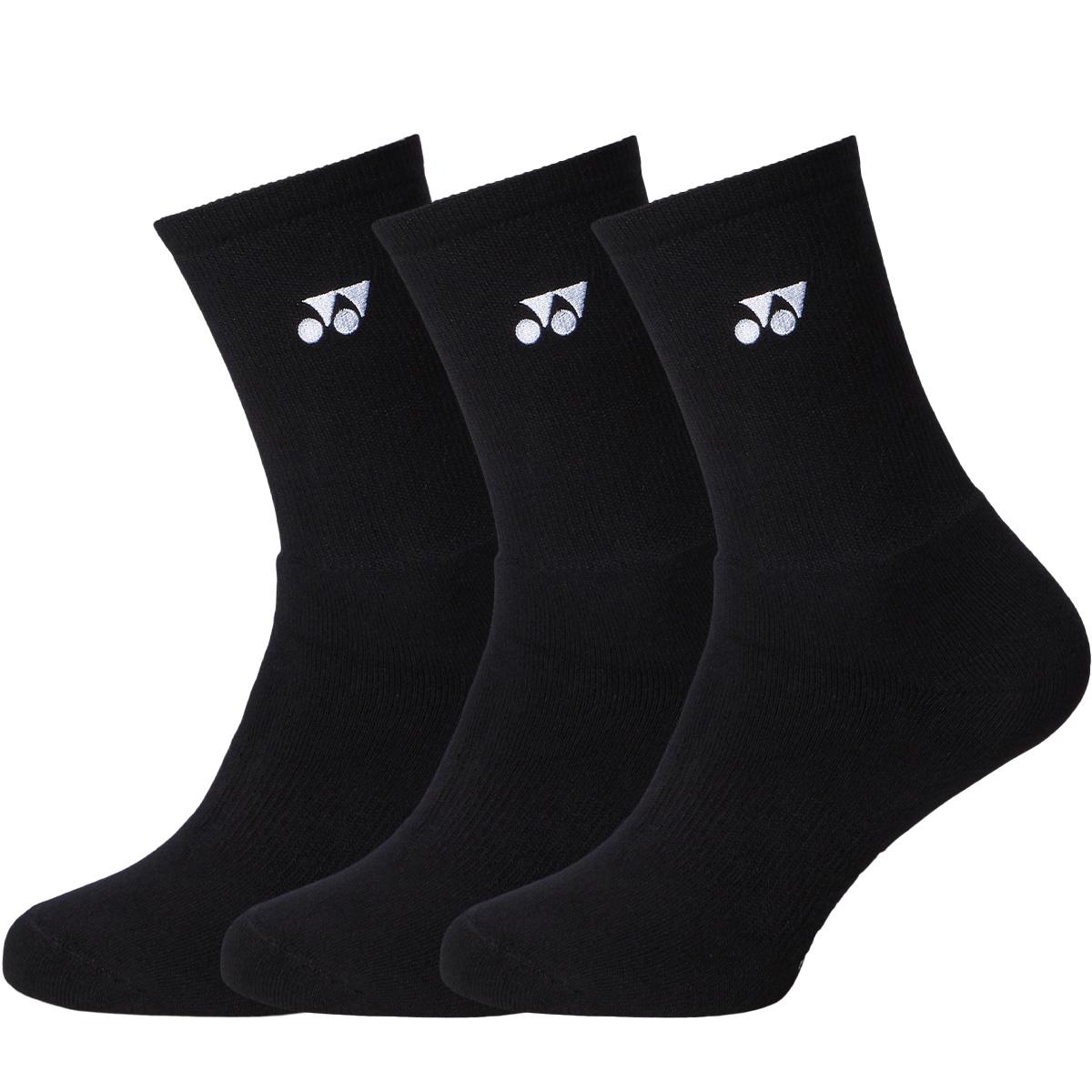 Yonex Performance 3-Pack Strømper BLACK