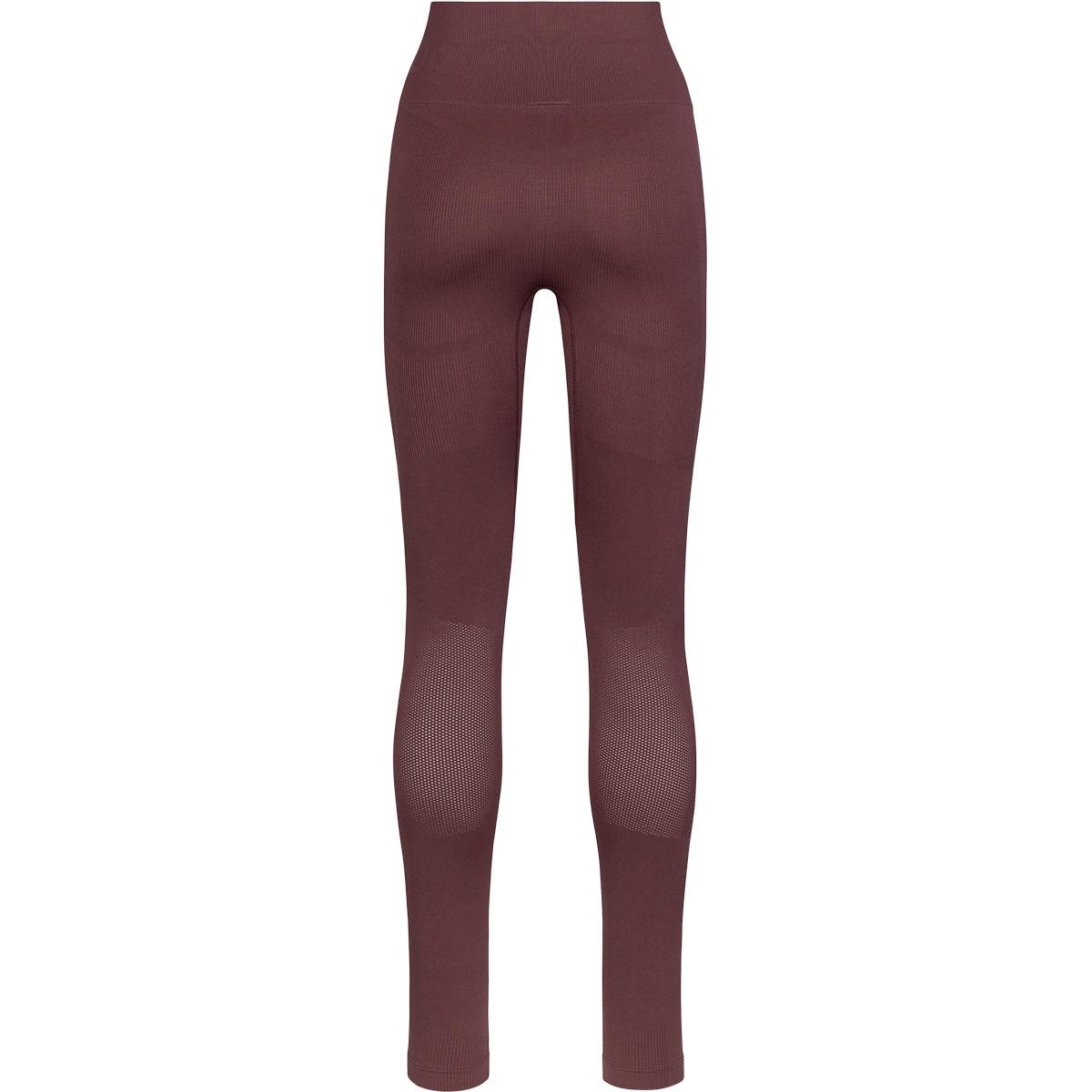 Johaug Sculpt Seamless Træningstights Dame Brownish Red