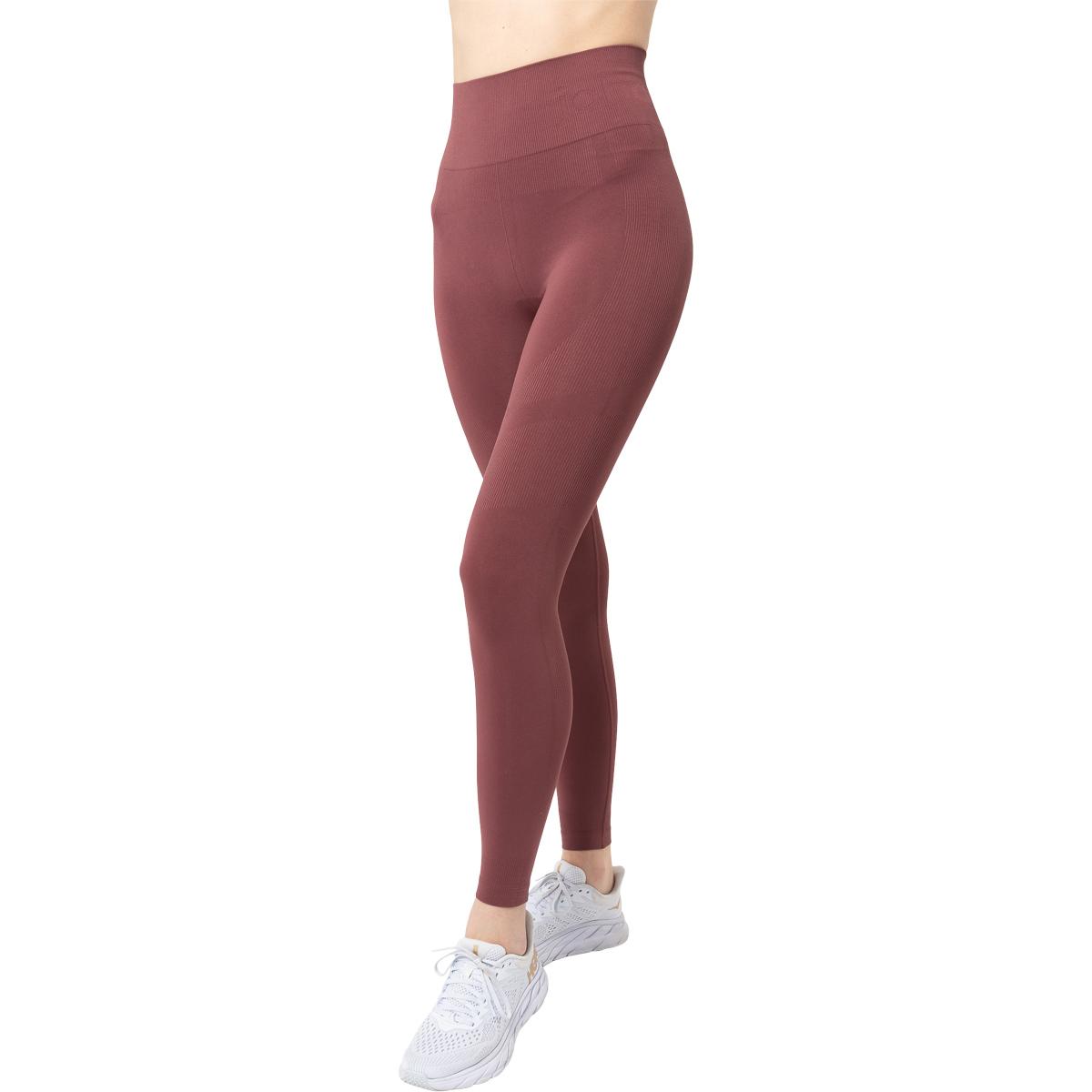 Johaug Sculpt Seamless Træningstights Dame Brownish Red