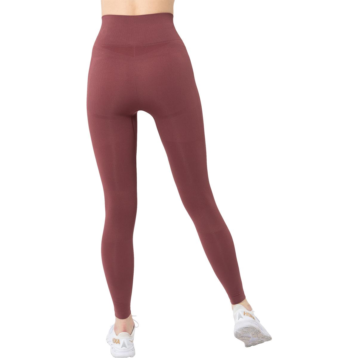 Johaug Sculpt Seamless Træningstights Dame Brownish Red