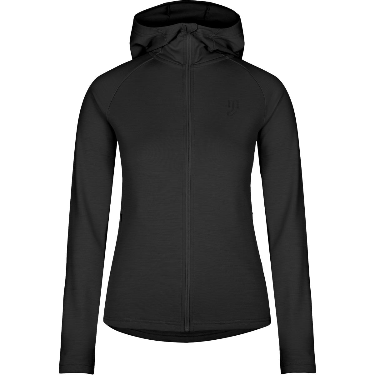 Johaug Aerial Woolmix Full Zip Hettegenser Dame Black
