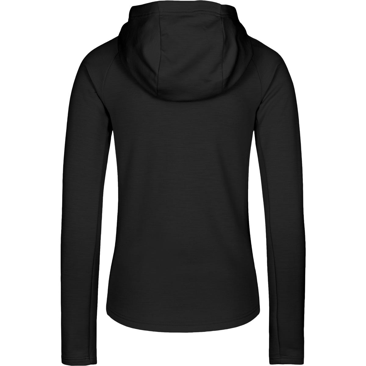 Johaug Aerial Woolmix Full Zip Hettegenser Dame Black