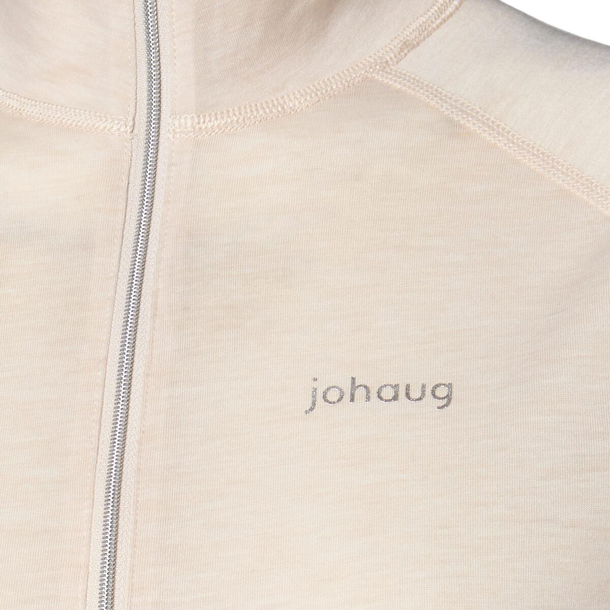 Johaug Aerial Woolmix 2.0 Half Zip Træningstrøje Dame Light Beige
